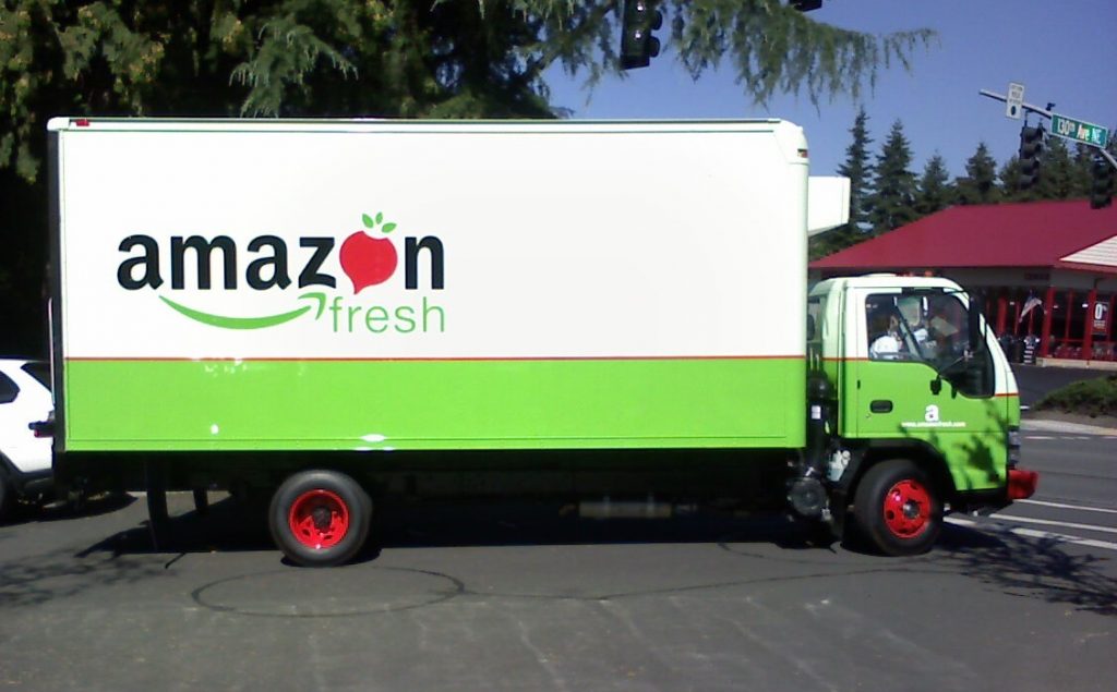 Amazon Fresh delivery doubled from last year in Q4, critical in overall sales boost