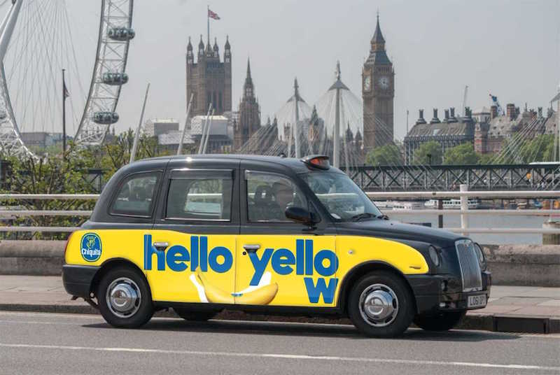 U.K.: Chiquita banana branding to adorn London’s taxis and buses U.K.: Chiquita banana branding to adorn London’s taxis and buses