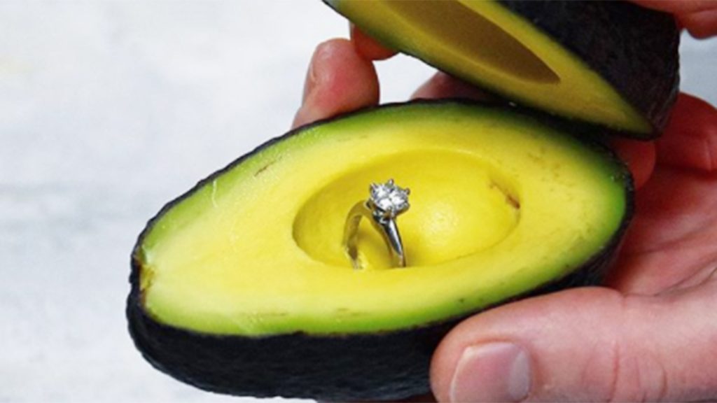 U.K.: Asda creates 'Perfect for Proposal' avocado sticker