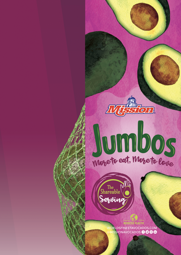 Mission Produce launches Mission Jumbos in reduced-plastic packaging