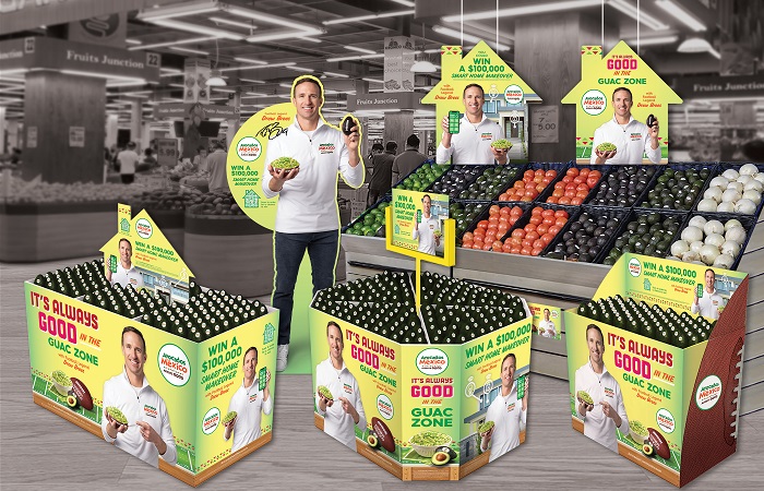 Avocados From Mexico partners with football legend Drew Brees