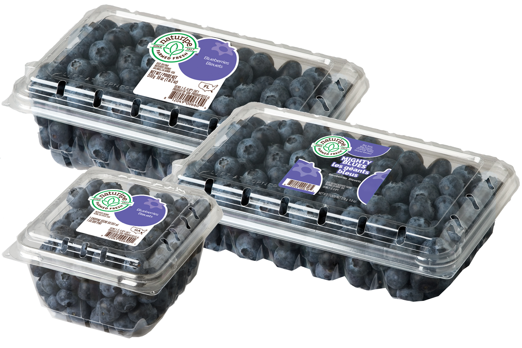 Naturipe Farms with blueberries from Florida and