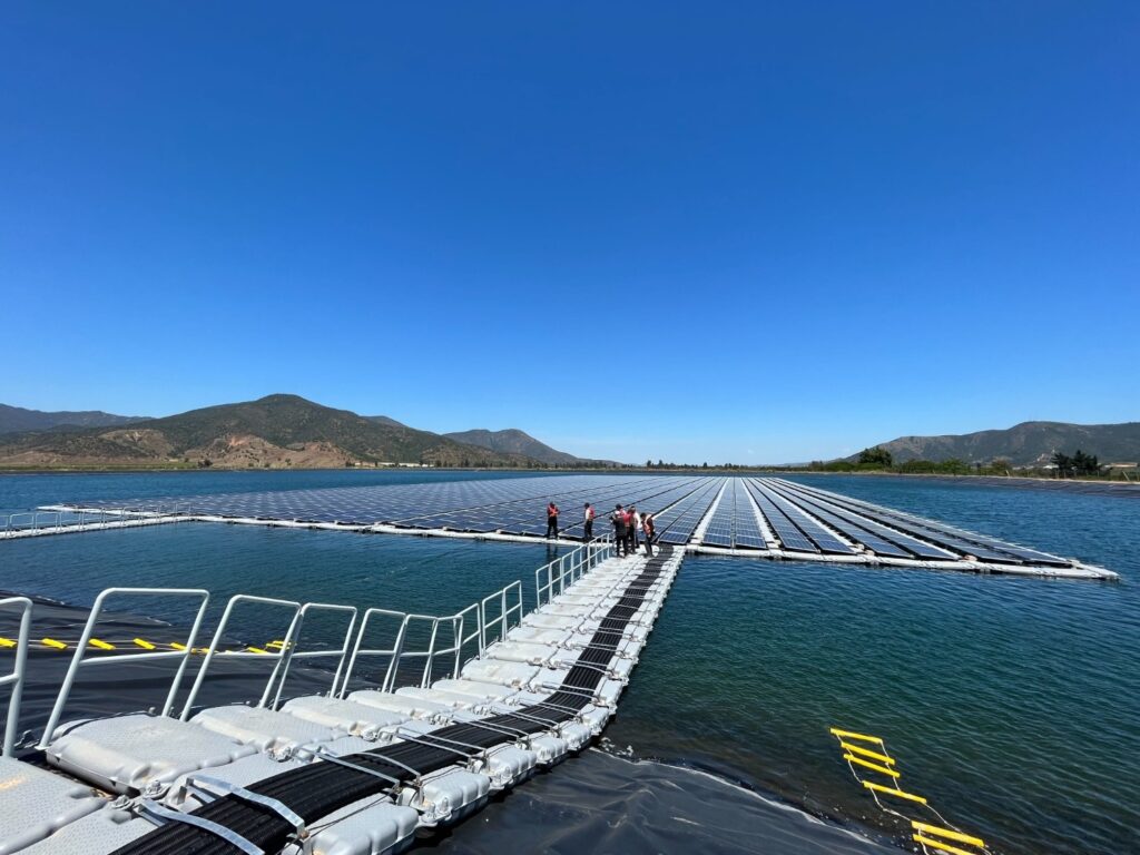 Largest floating solar plant in the southern cone inaugurated in Chile