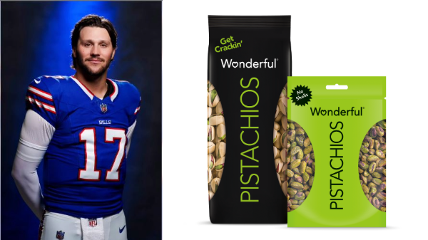 Wonderful Pistachios announces partnership with NFL MVP Josh Allen