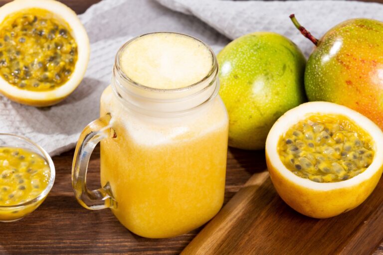 Peruvian passion fruit juice