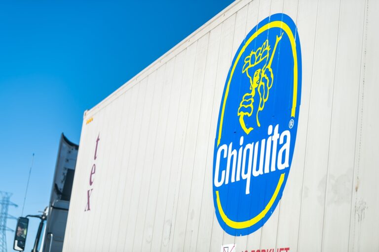 Chiquita logo on a cargo truck 