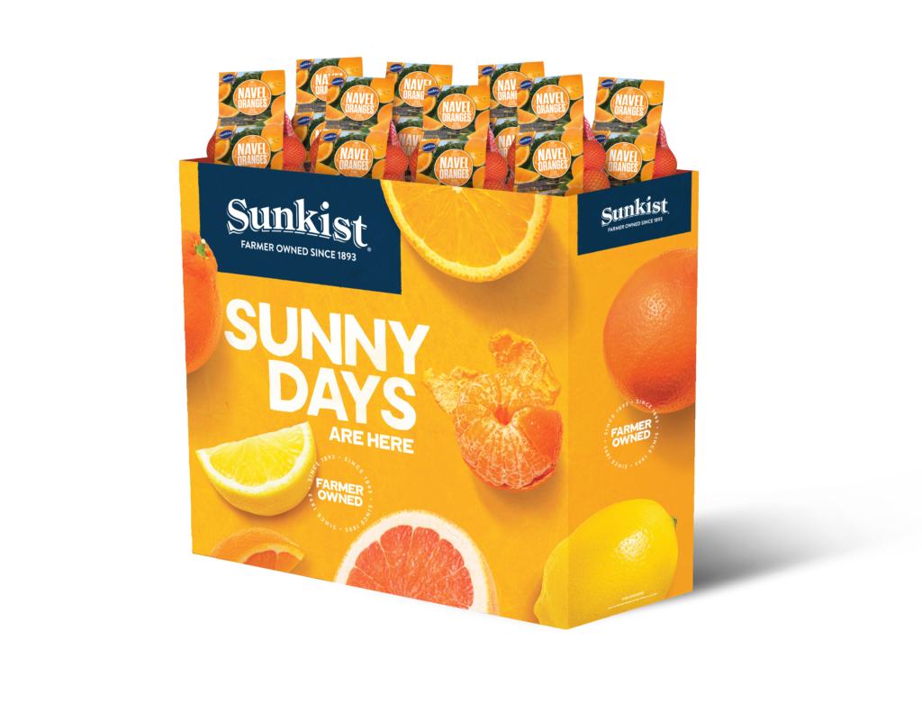 Sunkist Growers unveils new merchandising to gear up for California citrus season