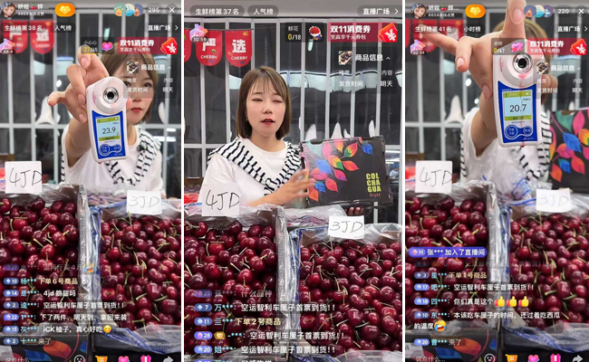Chilean cherries kick off 2025-26 season in China with exclusive and profitable TikTok sales