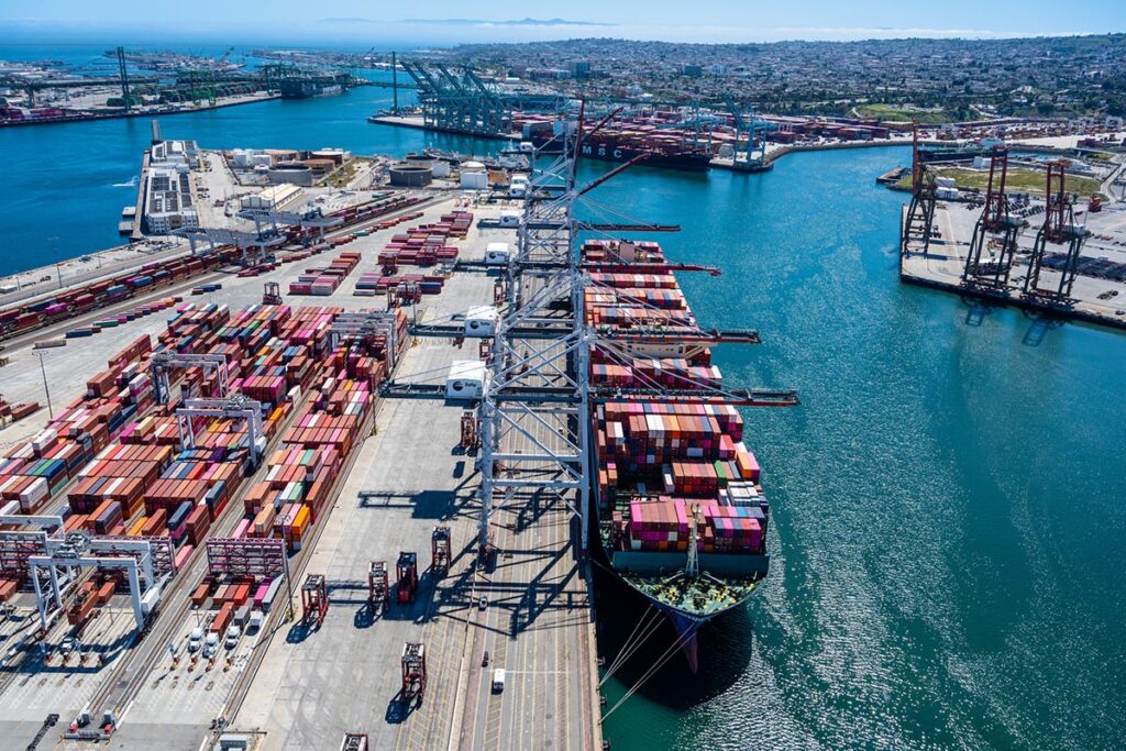 Pier 500—the Port of Los Angeles’ first new container terminal in a generation projects to boost efficiency by 2035