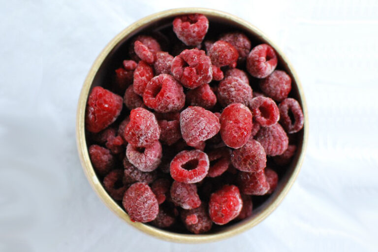 Washington frozen raspberry