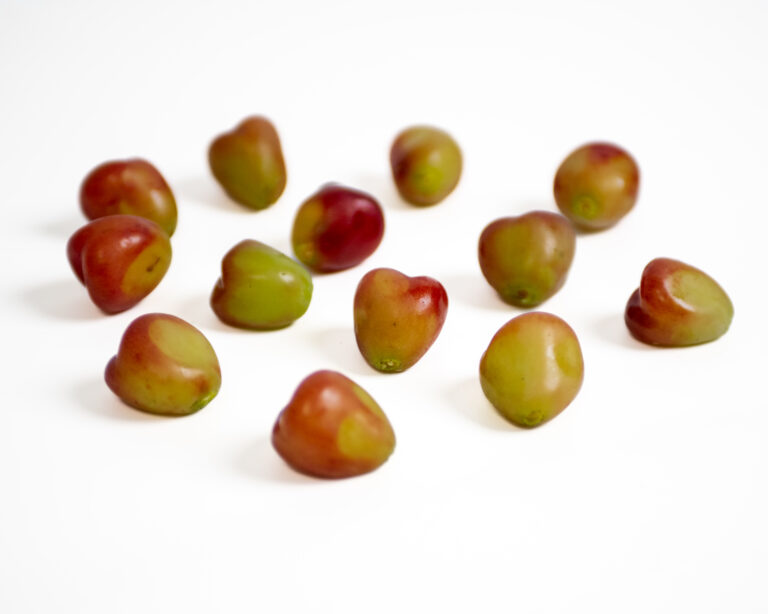 Red Heart K grape detail