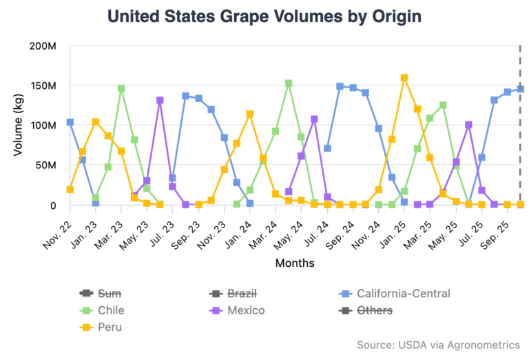 peru table grape market