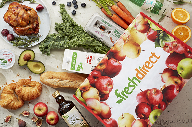 Fresh food e-commerce Fresh Direct