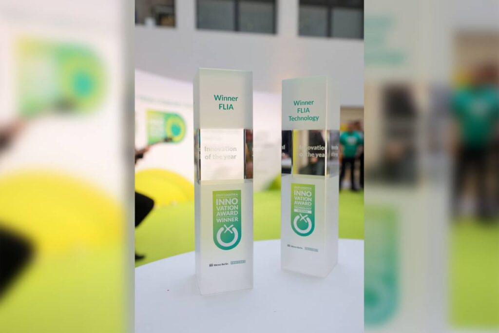 Allergy-friendly apple POMPUR and agricultural spraying L50 Drone win Innovation Award at Fruit Logistica 2026 