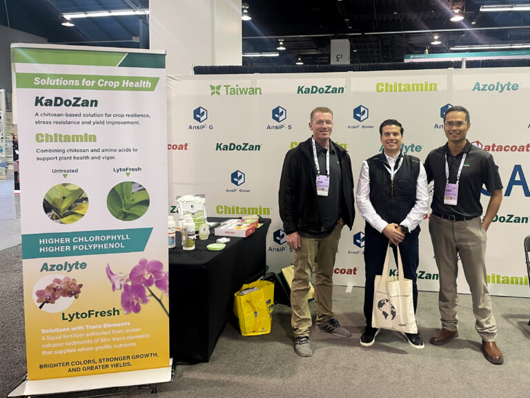 Lytone USA team at industry fair