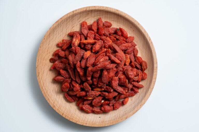 Goji berry plate