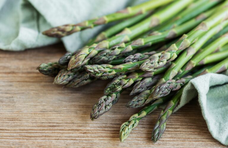 Imported produce asparagus