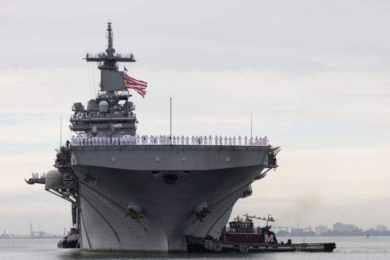 US shipbuilding vessel