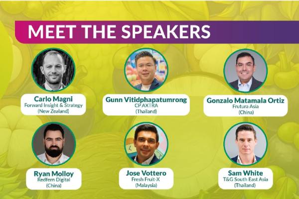 Asia Fruit Logistica keynote speakers