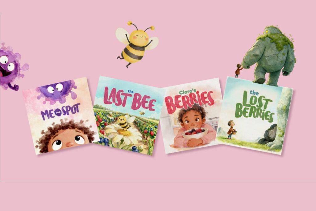 Driscoll's launches the Berry Patch Book Club, offering families four free digital children's books