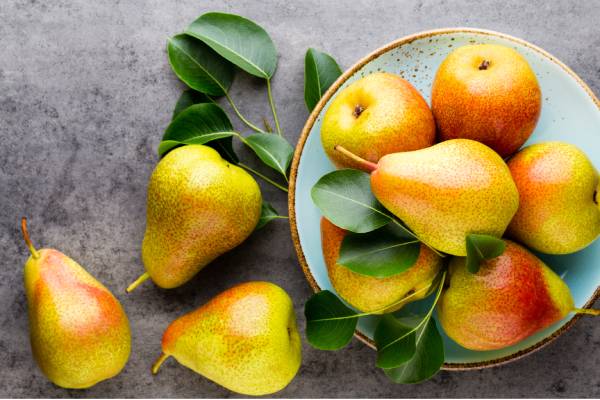 pears, probably argentinian