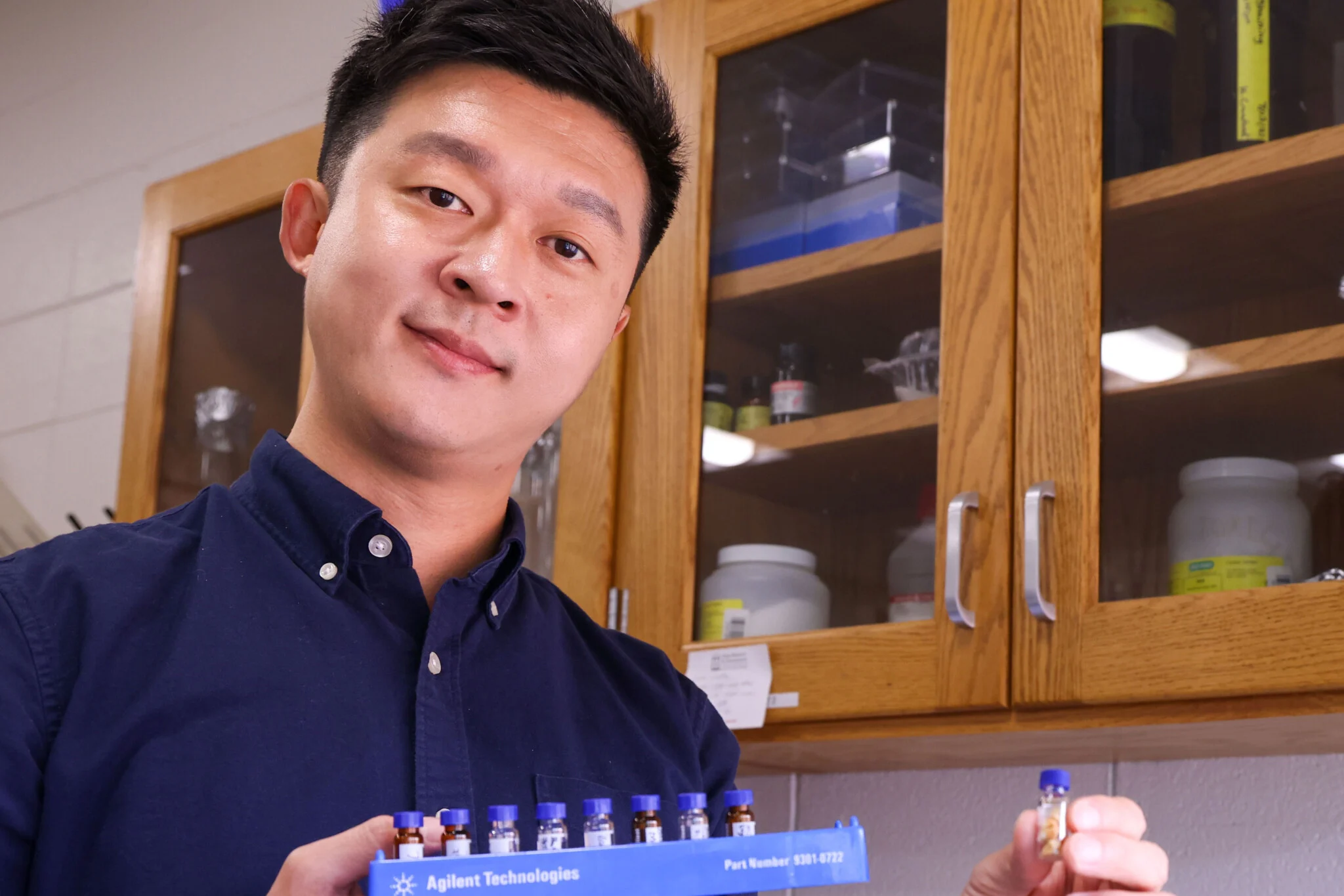 Joonhyuk Suh, Peanut Flavor Testing Project Leader.