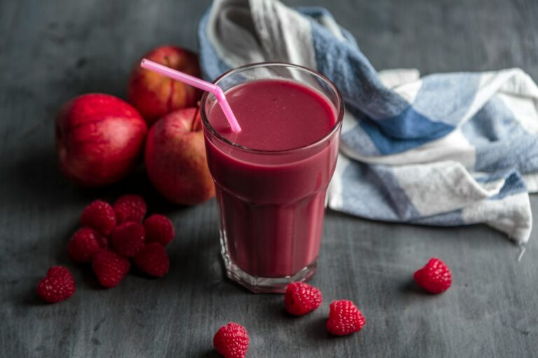 Washington raspberry juice