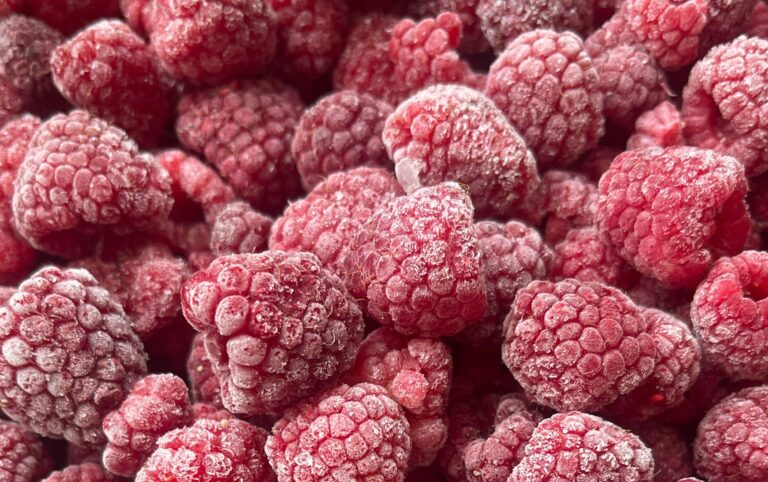 Washington raspberry frozen