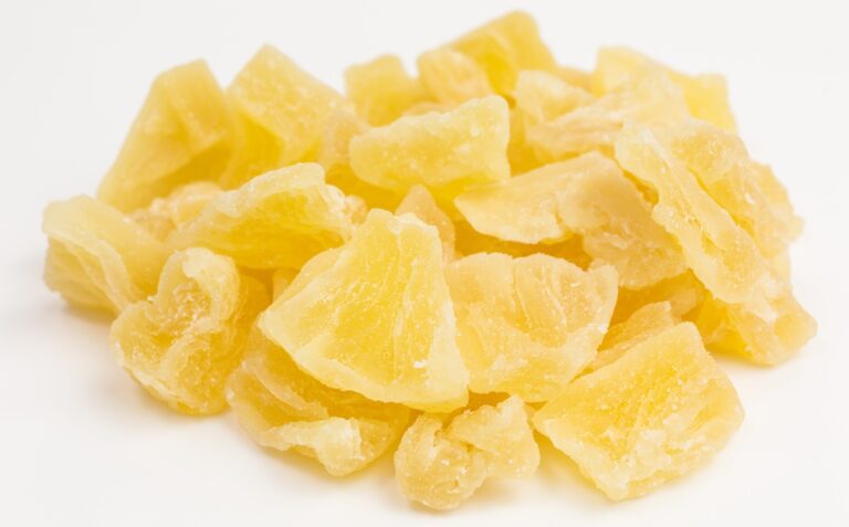 Peruvian dried pineapple