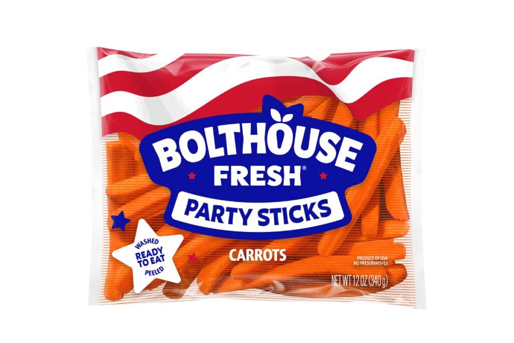 Bolthouse Fresh Foods launches limited-time Patriotic Carrot Party Sticks 