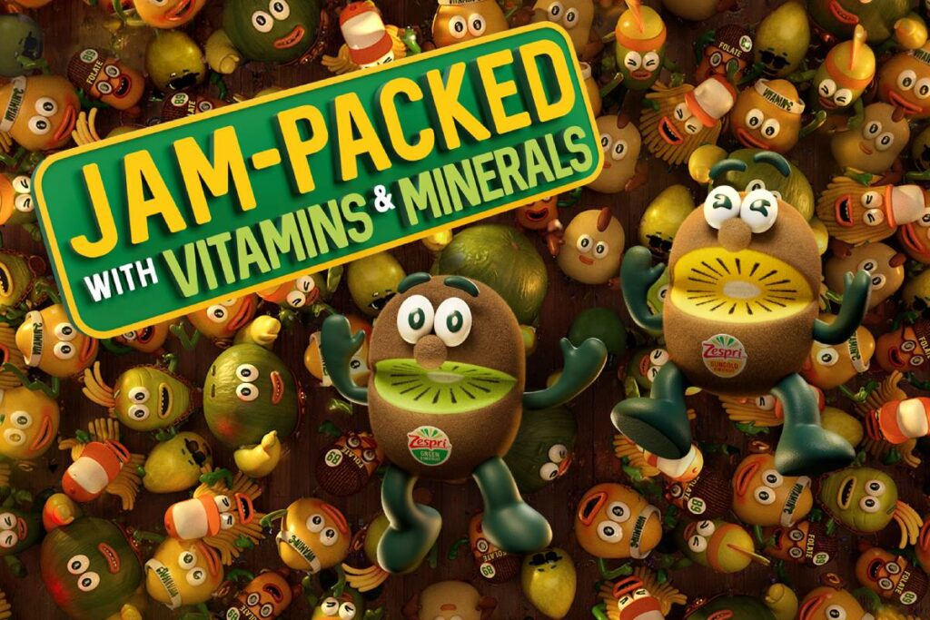 Zespri’s “jam-packed with vitamins & minerals” consumer campaign adds excitement to the new season