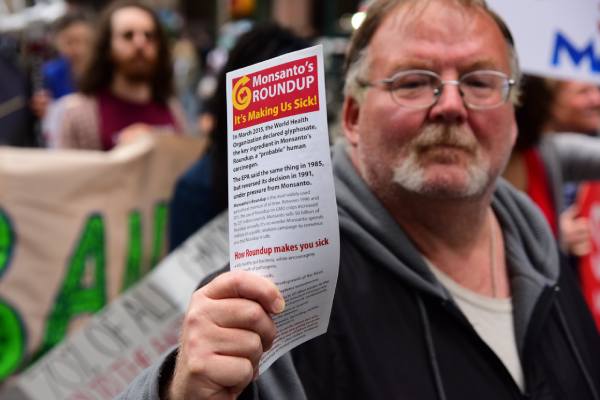 Roundup protest