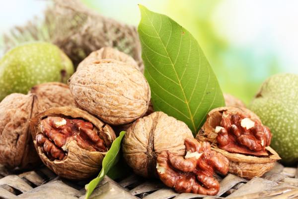 Walnut shelled