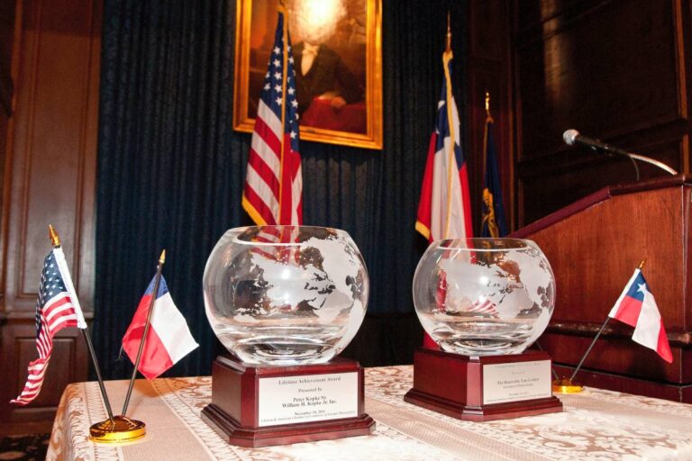 Kopke Friend of Chile award