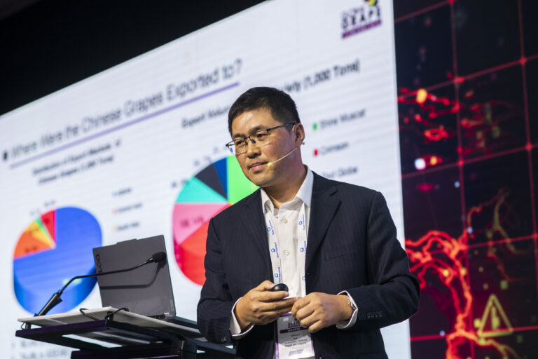 Shanghai Topsun Fresh's Daniel Ho at the Global Grape Convention 2026