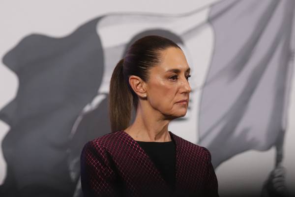 Mexican president Claudia Scheinbaum