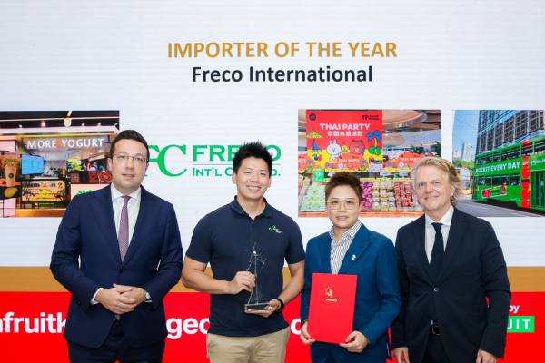 Freco International, Asia Fruit Award winner