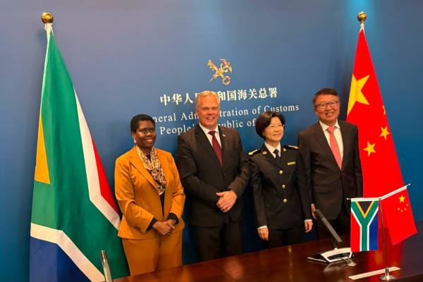 SA cherries to china