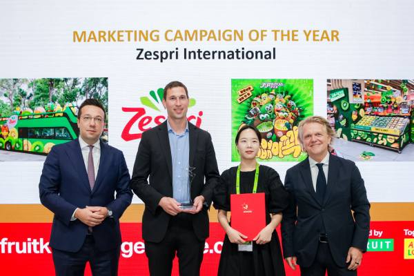 Zespri, Asia Fruit Award winner