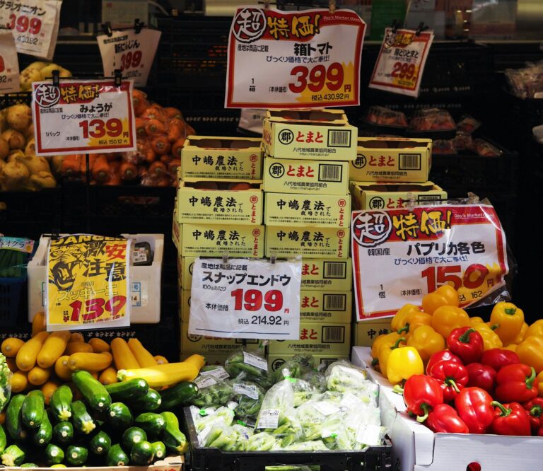 Japanese fresh fruit marke