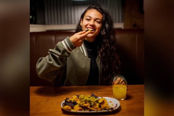 gen z eating avocado