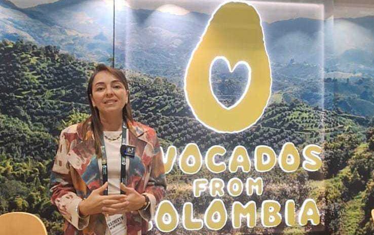 Katherine Mejia, from Corporation of Hass Avocado Producers and Exporters of Colombia