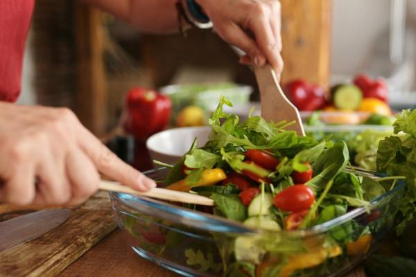 leafy green salad