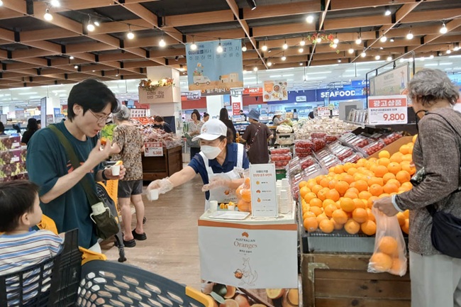 Australian oranges